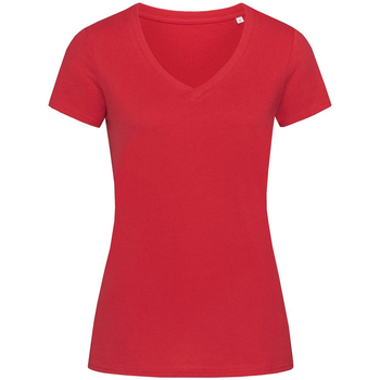 textil Mujer Camisetas manga corta Stedman Stars Janet Rojo