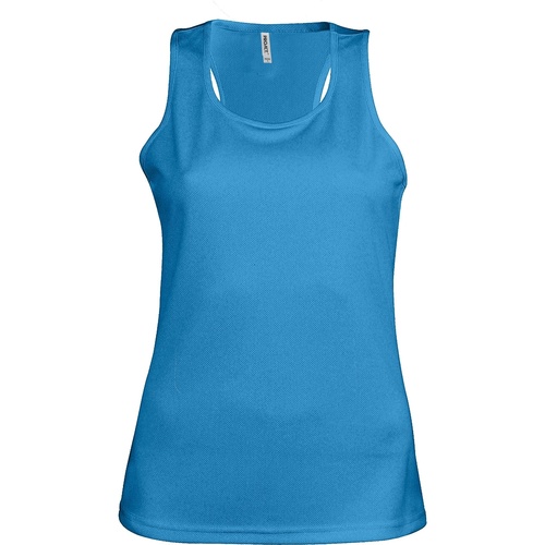 textil Mujer Camisetas sin mangas Kariban Proact Proact Azul