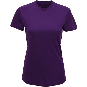 textil Mujer Camisetas manga corta Tridri TR020 Violeta
