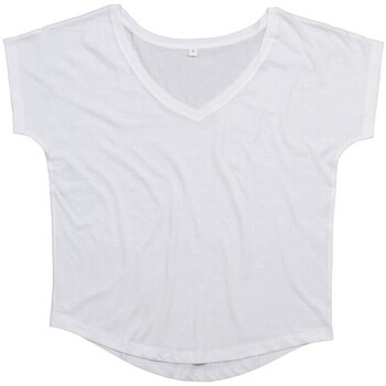 textil Mujer Camisetas manga larga Mantis M147 Blanco