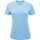 textil Mujer Camisetas manga corta Tridri TR020 Azul