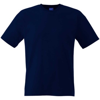textil Hombre Camisetas manga corta Fruit Of The Loom 61082 Azul