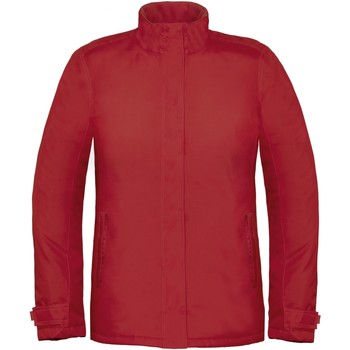 textil Mujer Cortaviento B And C Real+ Rojo