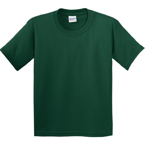 textil Niños Tops y Camisetas Gildan 5000B Verde