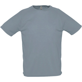 textil Hombre Camisetas manga corta Sols 11939 Gris