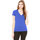 textil Mujer Camisetas manga larga Bella + Canvas BE8413 Azul