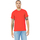textil Hombre Camisetas manga corta Bella + Canvas CA3001 Rojo