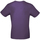 textil Hombre Camisetas manga larga B And C TU01T Violeta