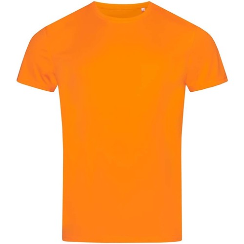 textil Hombre Camisetas manga larga Stedman AB332 Naranja