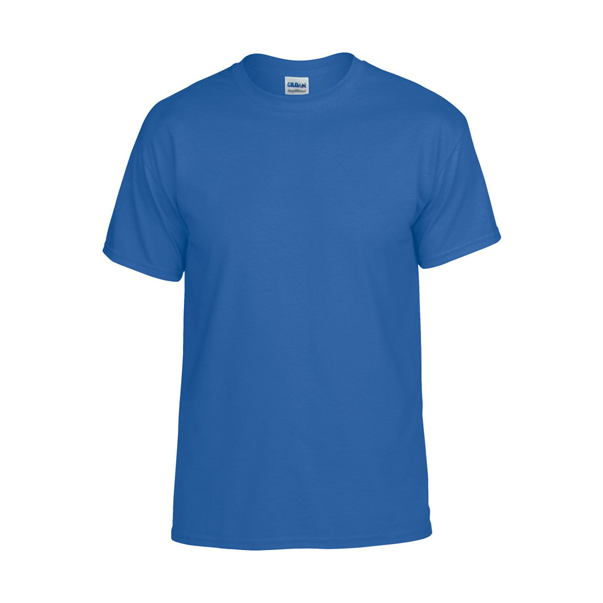 textil Camisetas manga corta Gildan DryBlend Azul