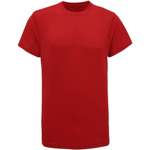 textil Hombre Camisetas manga corta Tridri TR010 Rojo