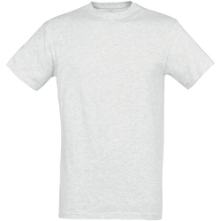 textil Hombre Camisetas manga corta Sols Regent Gris