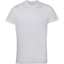 textil Hombre Camisetas manga corta Tridri TR010 Blanco