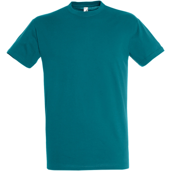 textil Hombre Camisetas manga corta Sols 11380 Azul