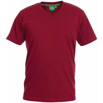textil Hombre Camisetas manga larga Duke Signature-2 Rojo