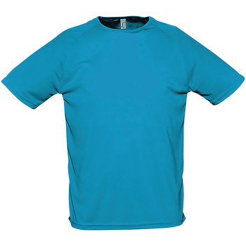 textil Hombre Camisetas manga corta Sols 11939 Azul