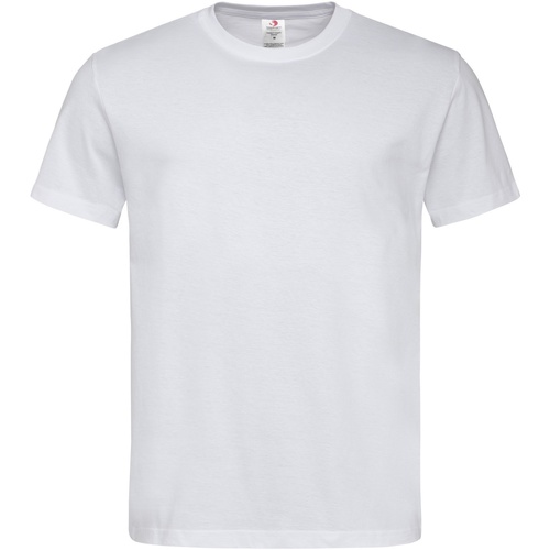 textil Hombre Camisetas manga larga Stedman Stars AB271 Blanco