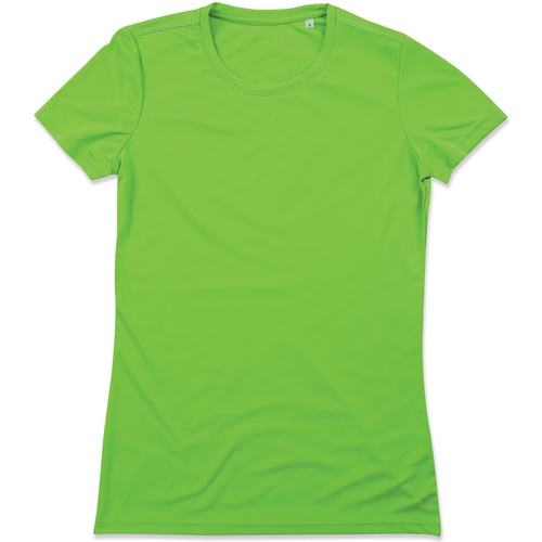 textil Mujer Camisetas manga larga Stedman Active Verde