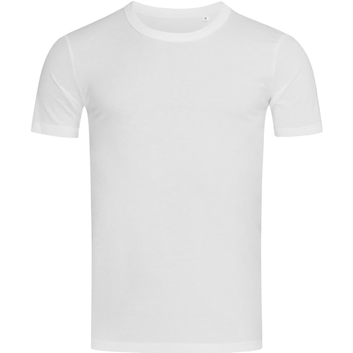 textil Hombre Camisetas manga larga Stedman Stars Morgan Blanco