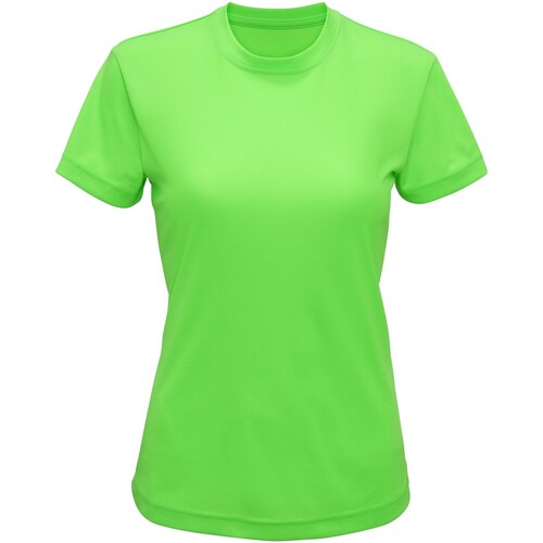 textil Mujer Camisetas manga corta Tridri TR020 Verde