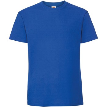 textil Hombre Camisetas manga larga Fruit Of The Loom 61422 Azul