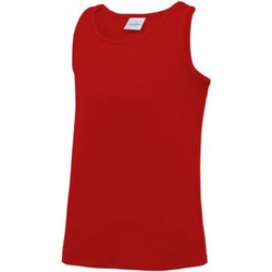 textil Niños Tops y Camisetas Awdis JC007B Rojo