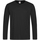 textil Hombre Camisetas manga larga Stedman AB277 Negro