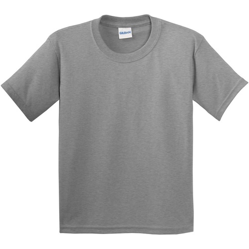 textil Niños Camisetas manga larga Gildan 64000B Gris