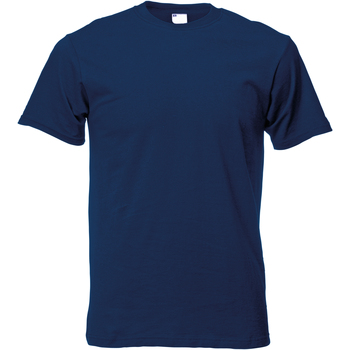 textil Hombre Camisetas manga corta Universal Textiles 61082 Azul