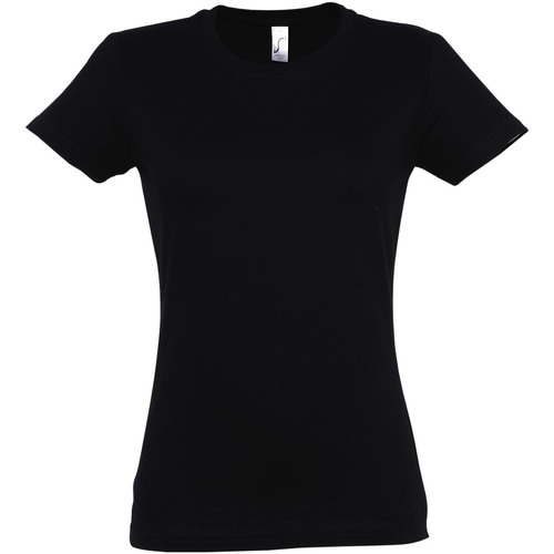 textil Mujer Camisetas manga corta Sols Imperial Negro