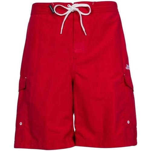 textil Hombre Shorts / Bermudas Trespass Crucifer Surf Rojo