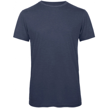 textil Hombre Camisetas manga corta B And C TM055 Azul