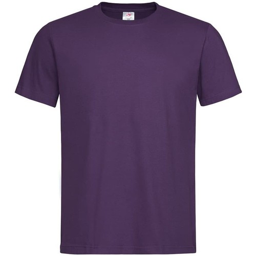 textil Camisetas manga larga Stedman Classic Violeta