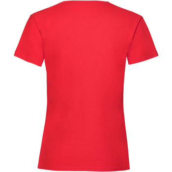 textil Niña Camisetas manga corta Fruit Of The Loom Valueweight Rojo