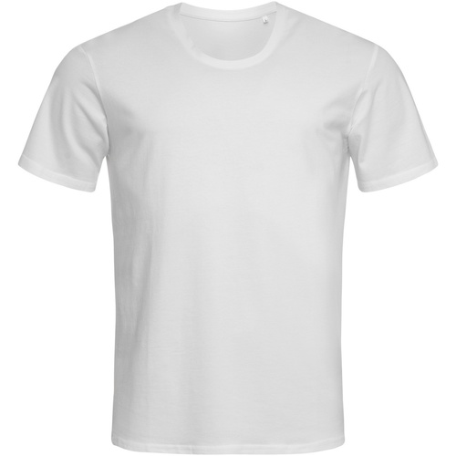 textil Hombre Camisetas manga larga Stedman Clive Blanco