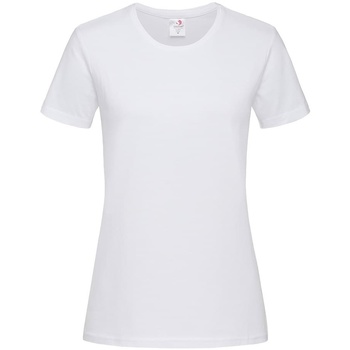 textil Mujer Camisetas manga corta Stedman Comfort Blanco