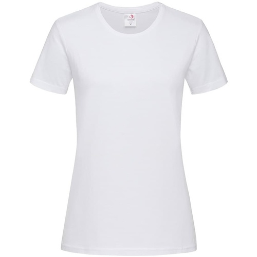 textil Mujer Camisetas manga larga Stedman Comfort Blanco