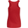 textil Mujer Camisetas sin mangas Awdis JC015 Rojo