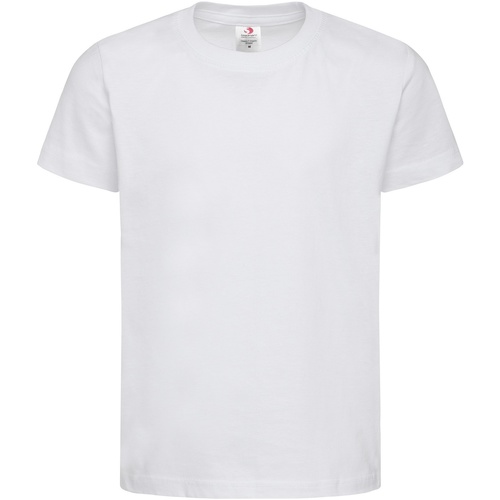 textil Niños Tops y Camisetas Stedman Classic Blanco