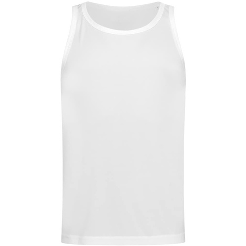 textil Hombre Camisetas sin mangas Stedman AB333 Blanco