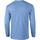 textil Hombre Camisetas manga larga Gildan 2400 Azul
