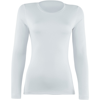 textil Mujer Camisetas manga larga Rhino  Blanco