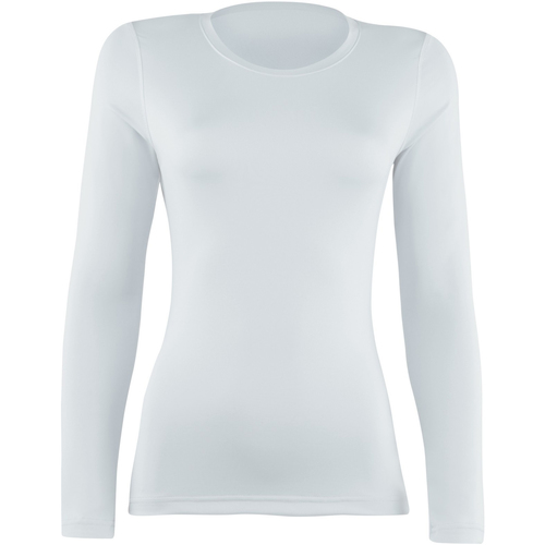textil Mujer Camisetas manga larga Rhino RW7018 Blanco