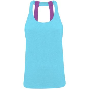 textil Mujer Camisetas sin mangas Tridri Double Strap Azul