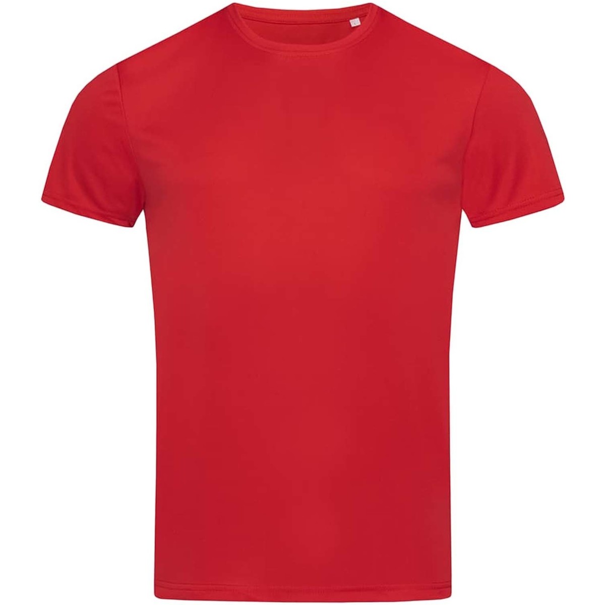 textil Hombre Camisetas manga larga Stedman AB332 Rojo