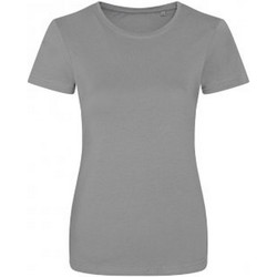 textil Mujer Camisetas manga corta Ecologie EA01F Gris