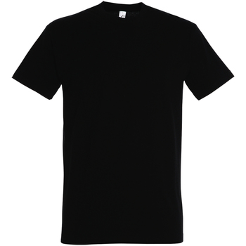 textil Hombre Camisetas manga corta Sols Imperial Negro