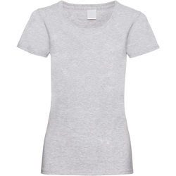 textil Mujer Camisetas manga corta Universal Textiles 61372 Gris