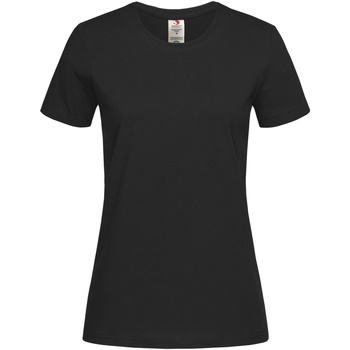 textil Mujer Camisetas manga larga Stedman  Negro
