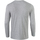 textil Hombre Camisetas manga larga Gildan 64400 Gris